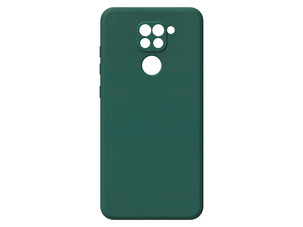 Jednobarevný kryt zelený na Xiaomi Redmi Note 9 4G