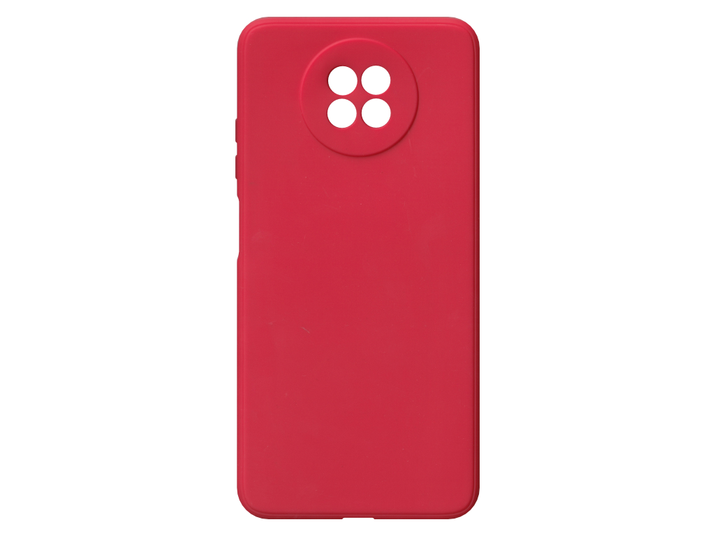 Jednobarevný kryt červený na Xiaomi Redmi Note 9T