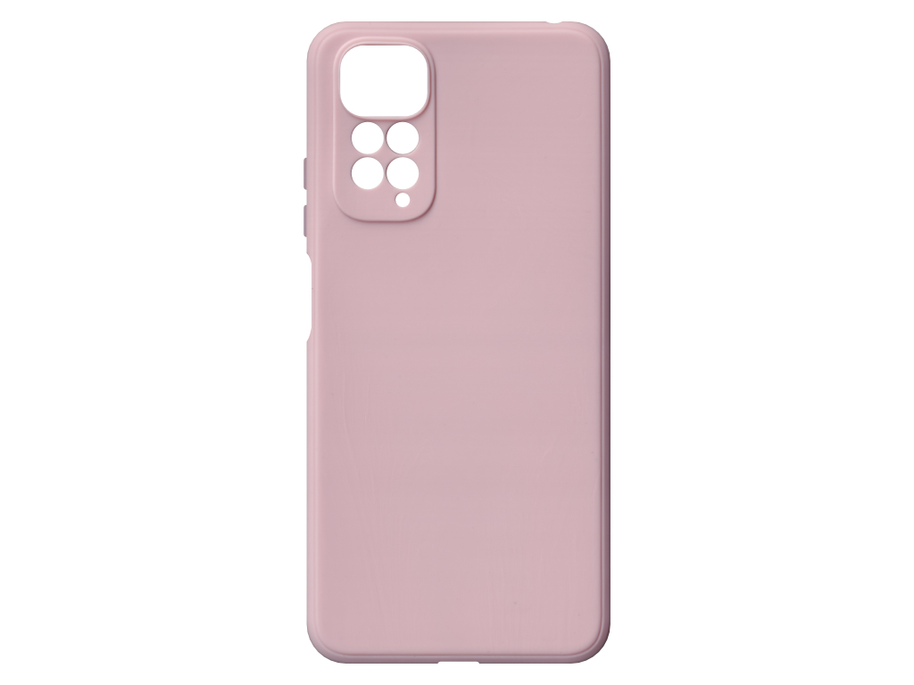 Jednobarevný kryt pískově růžový na Xiaomi Redmi Note 11