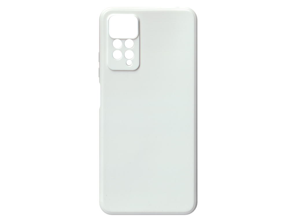 Jednobarevný kryt bílý na Xiaomi Redmi Note 11 Pro