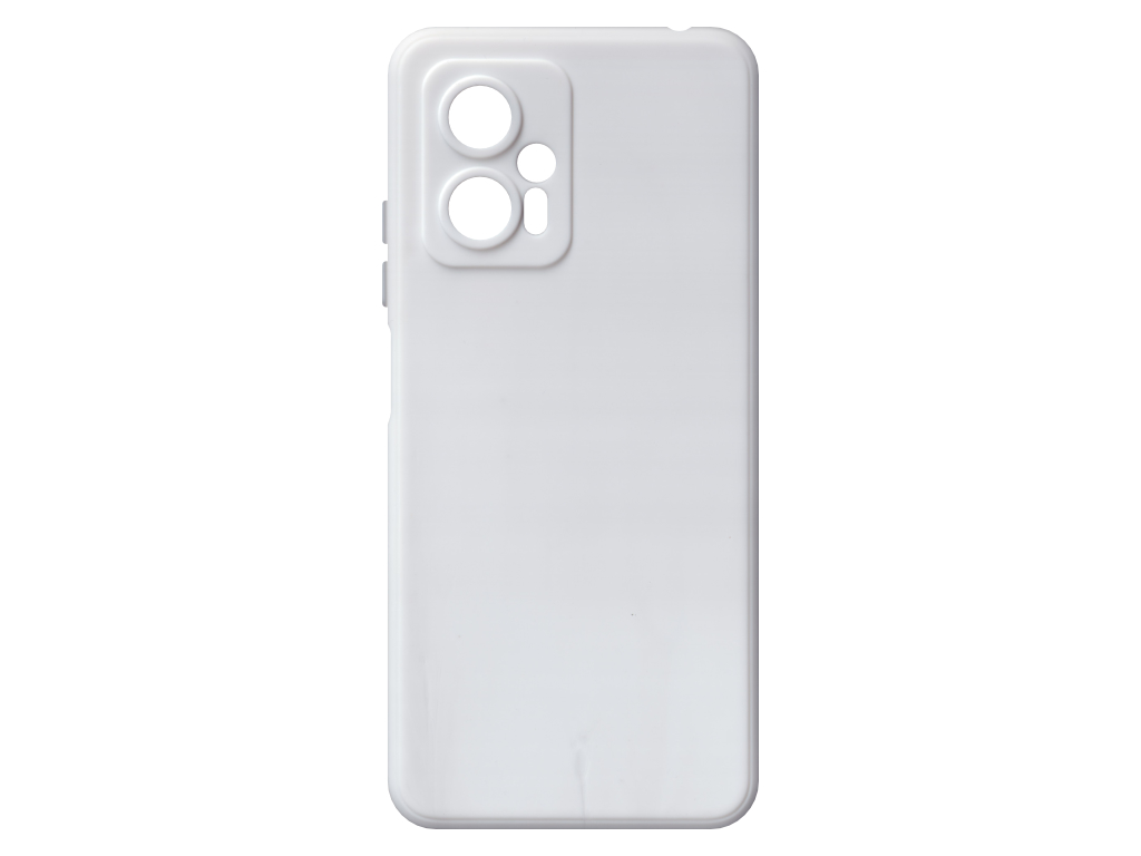 Jednobarevný kryt bílý na Xiaomi Redmi Note 11T Pro+ 5G