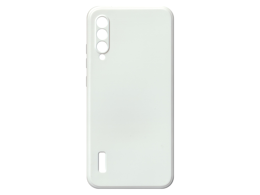 Jednobarevný kryt bílý na Xiaomi MI CC9E