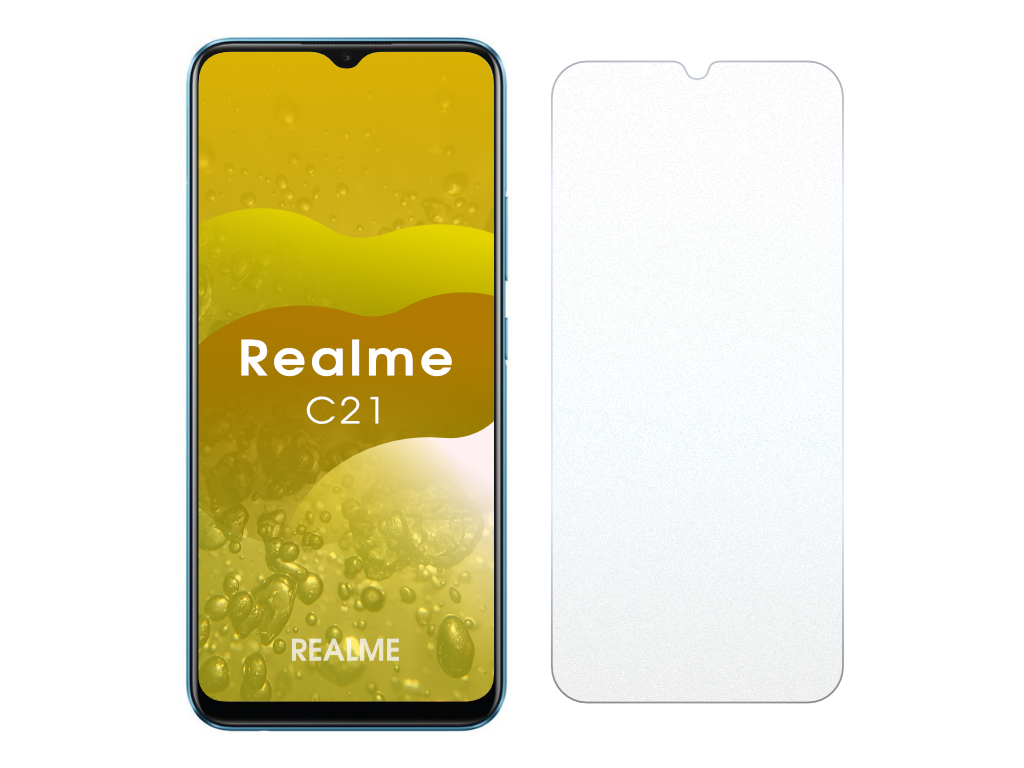 Levně 2D Ochranné sklo na Realme C21