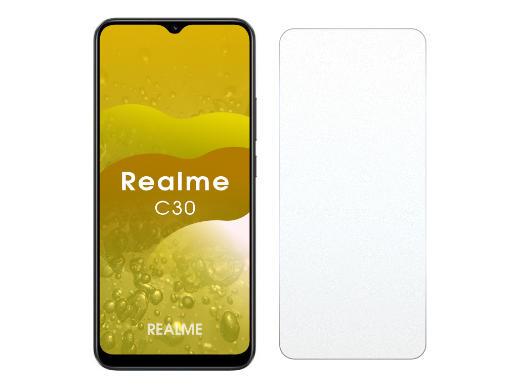Levně 2D Ochranné sklo na Realme C30