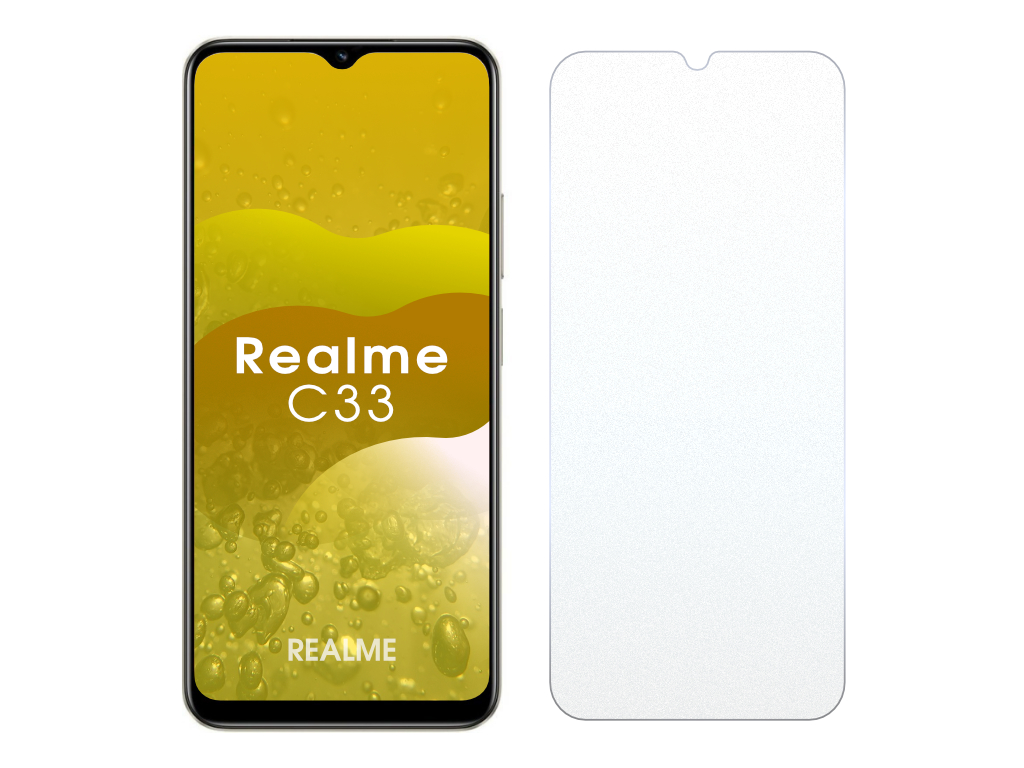 Levně 2D Ochranné sklo na Realme C33