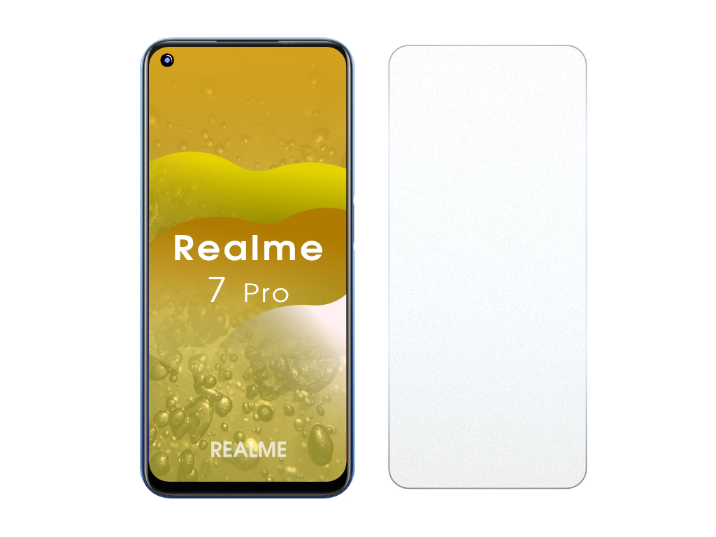 Levně 2D Ochranné sklo na Realme 7 PRO