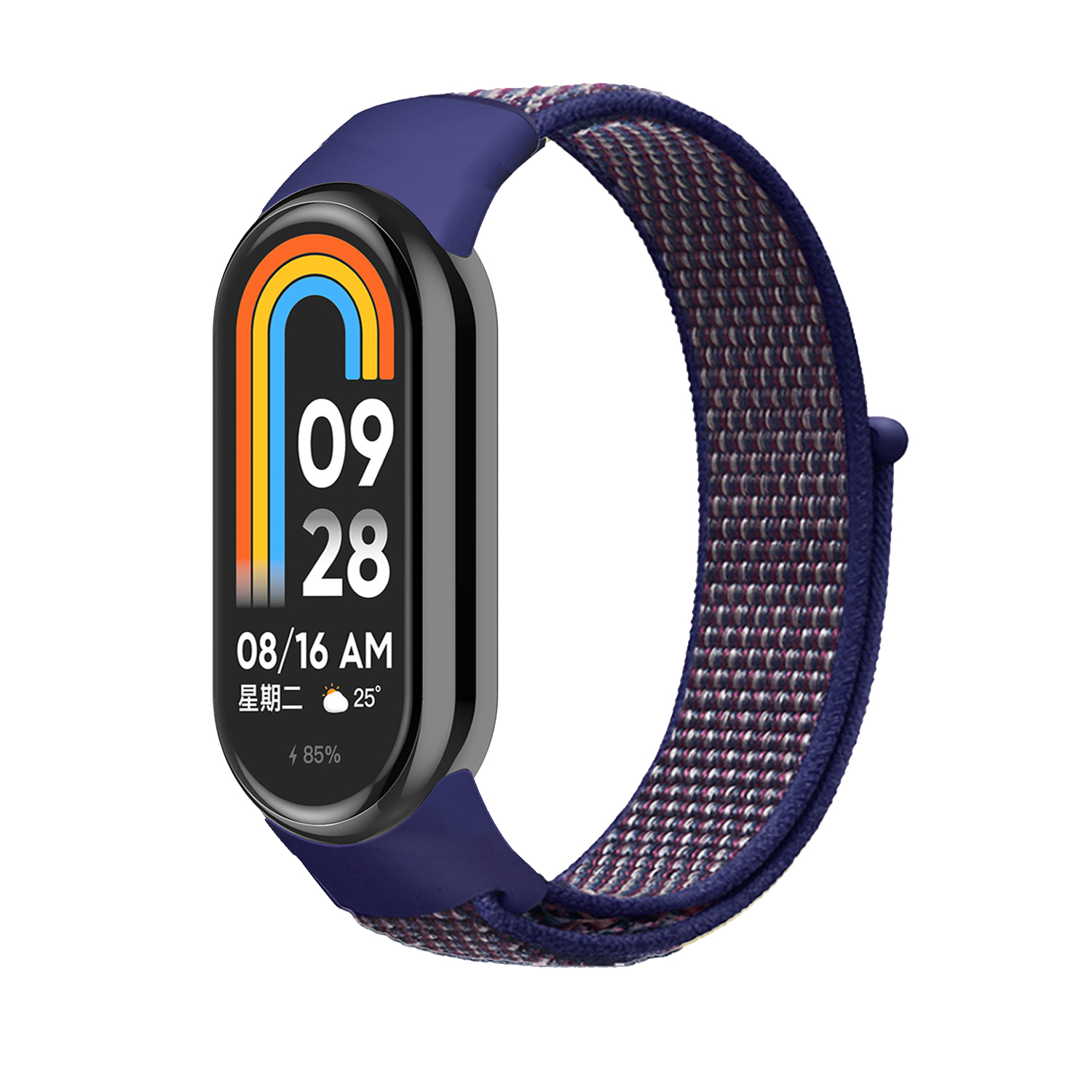 Náhradní náramek SportNylon Mi band 8 - Tmavě modrá -