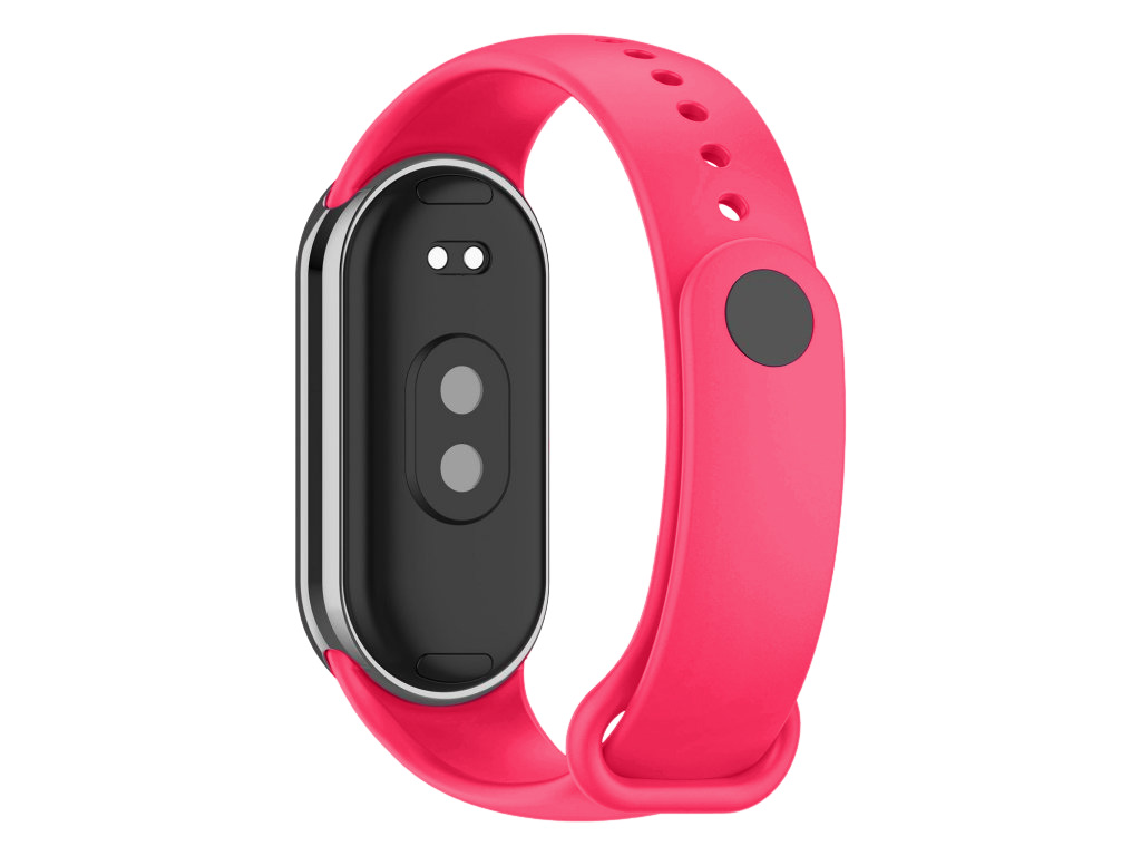 Levně JBMB Jednobarevný náhradní náramek Mi band 8/9/10 Barva: Růžová, Pro Přístroj: Xiaomi Mi Band 8/9/10