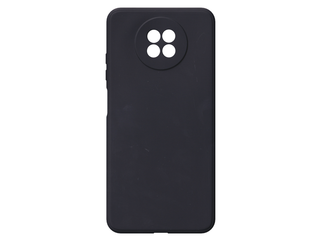 Jednobarevný kryt černý na Xiaomi Redmi Note 9 5G