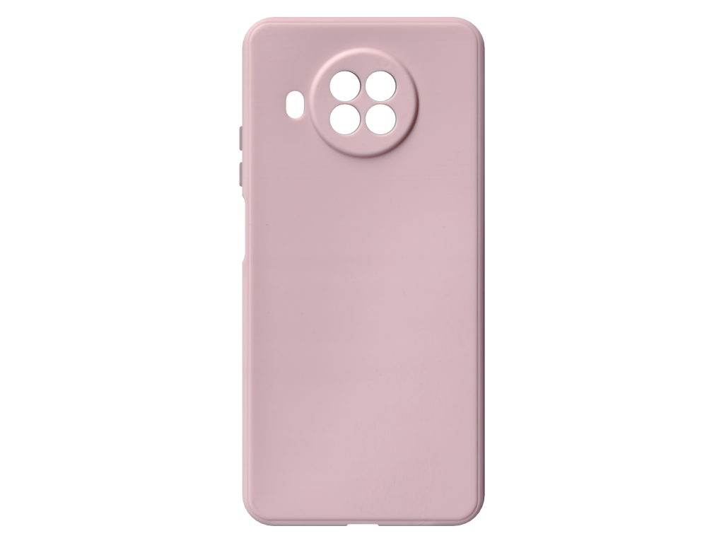 Jednobarevný kryt pískově růžový na Xiaomi Redmi Note 9 Pro 5G