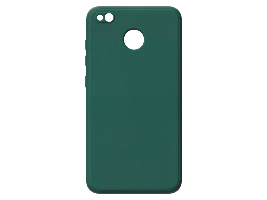 Jednobarevný kryt tmavě zelený na Xiaomi Redmi 4X