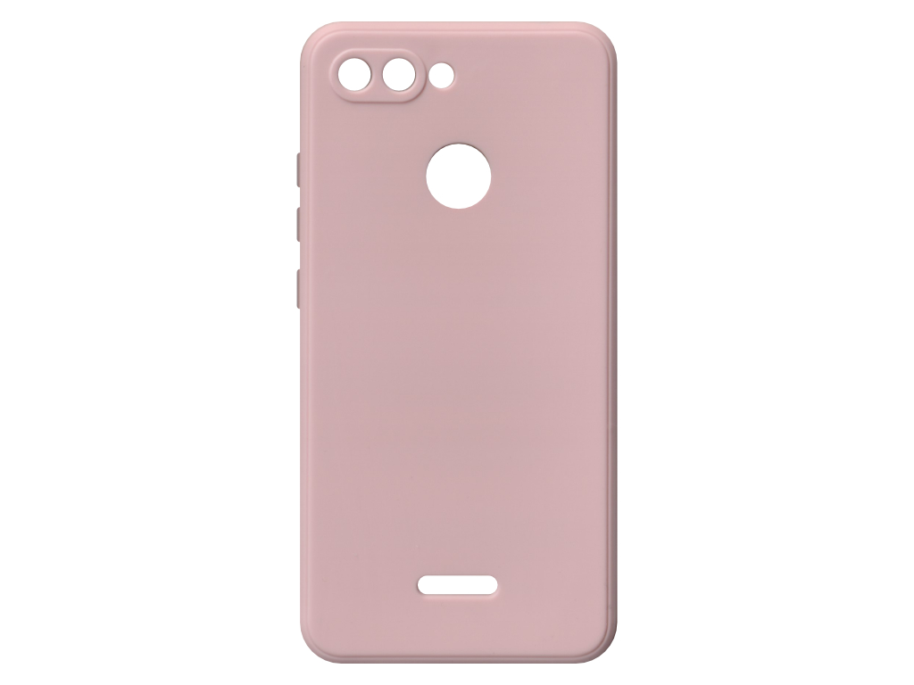 Jednobarevný kryt pískově růžový na Xiaomi Redmi 6