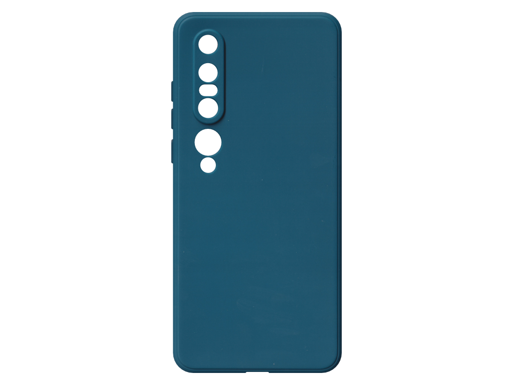 Jednobarevný kryt modrý na Xiaomi Mi 10 Pro