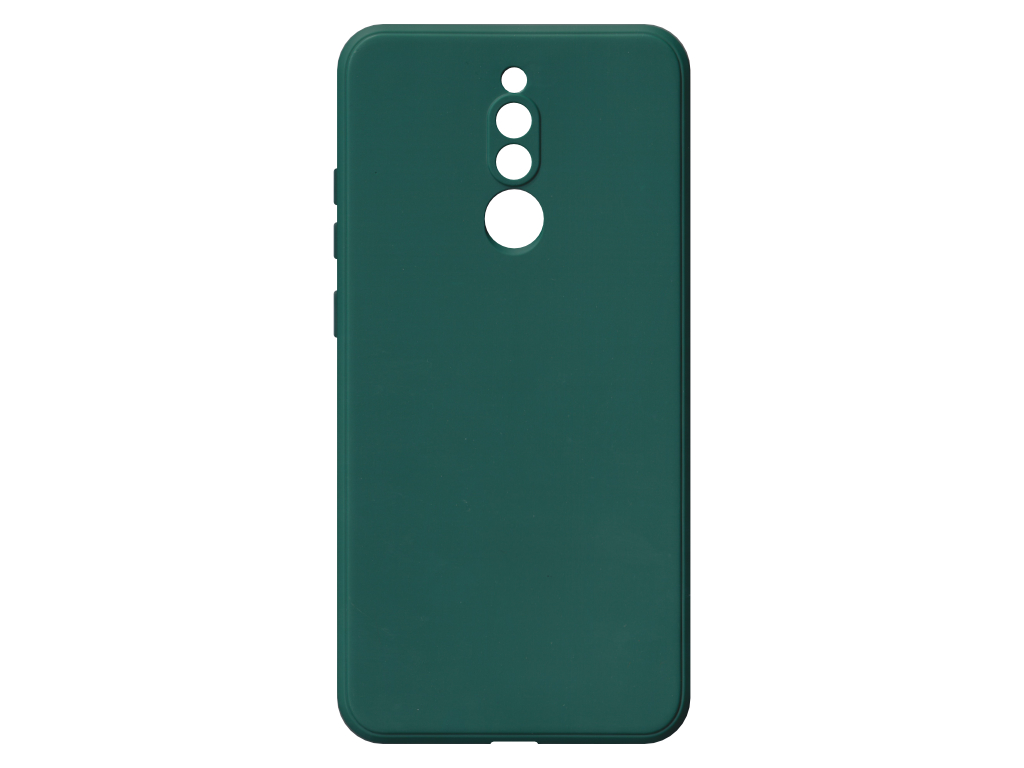 Jednobarevný kryt tmavě zelený na Xiaomi Redmi 8