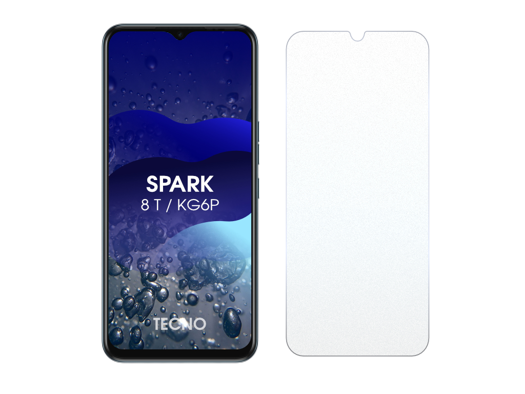 Levně 2D Ochranné sklo na Tecno Spark 8T