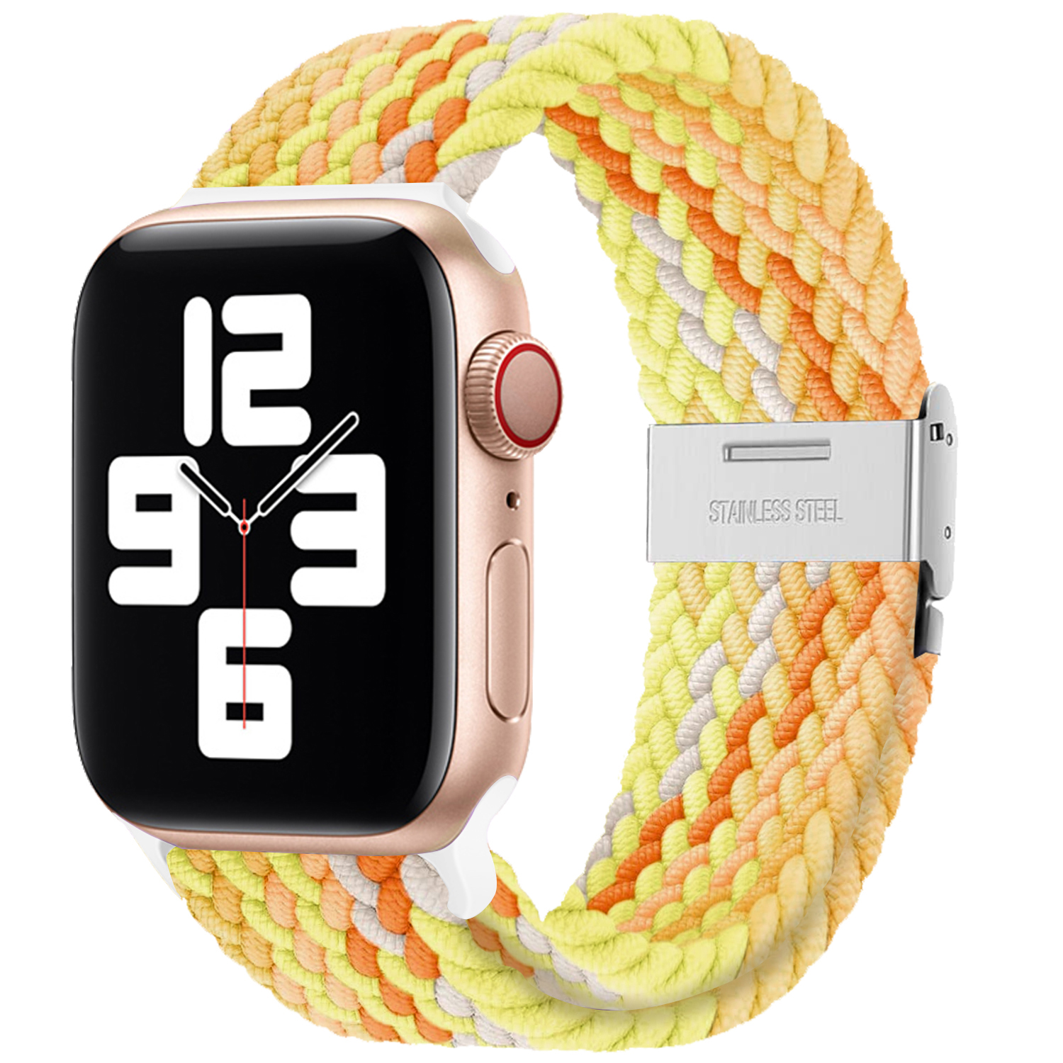 Pletený řemínek pro Apple Watch 38/40/41/42(S10)mm Barevná varianta: Odstíny žluté
