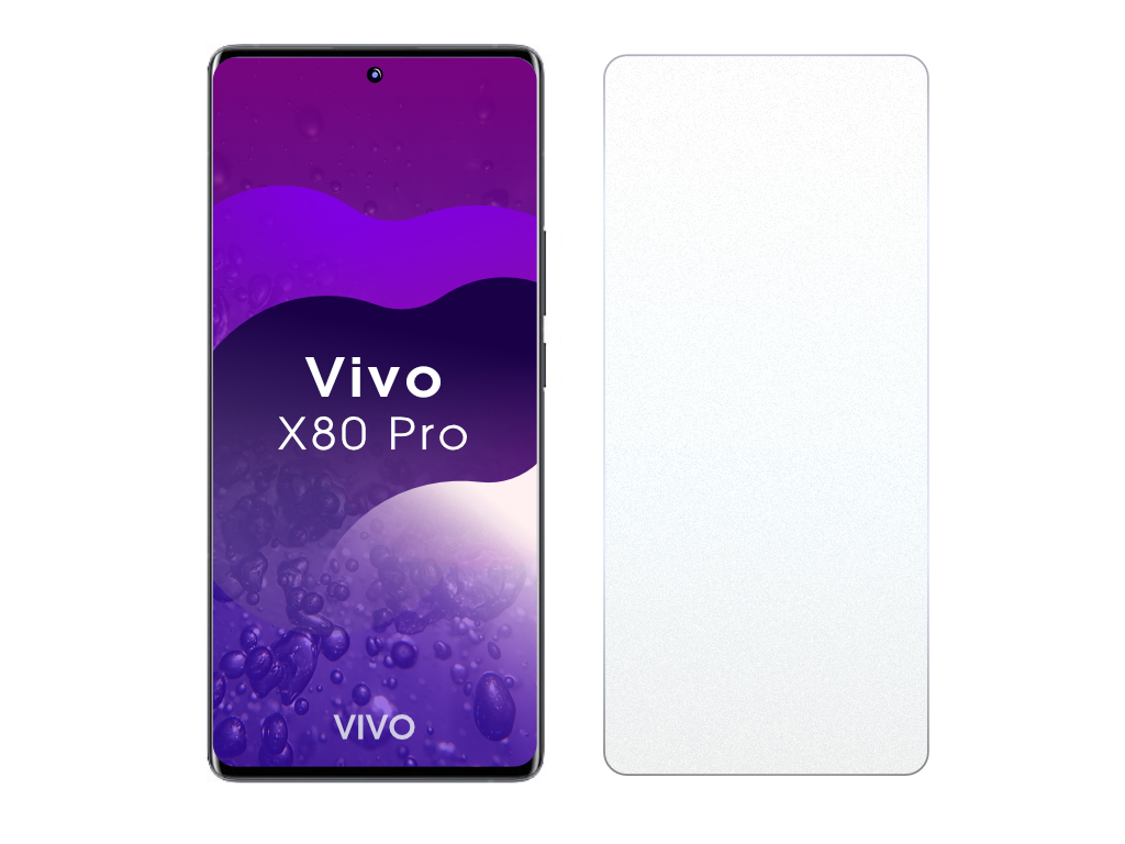 Levně 2D Ochranné sklo na Vivo X80 Pro