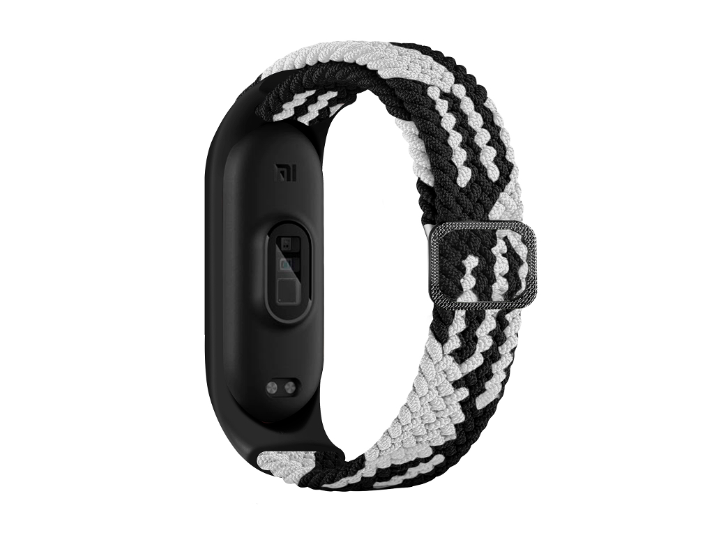 Pletený náhradní náramek Mi Band 3/4/5/6/7 - Vícebarevná -