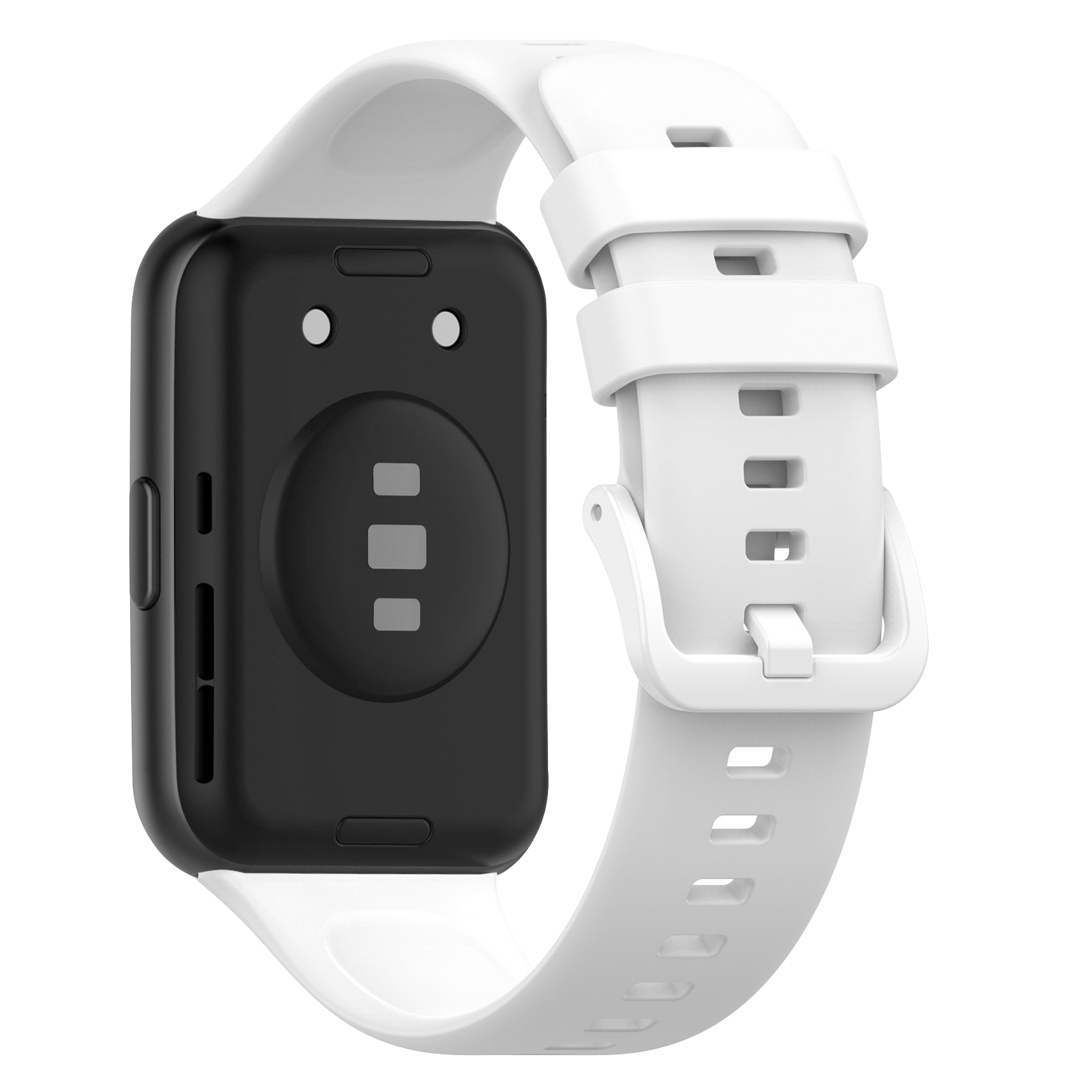 Levně Jednobarevný náhradní řemínek pro Huawei Fit 2 Barva: Bílá, Pro Přístroj: Huawei Fit 2