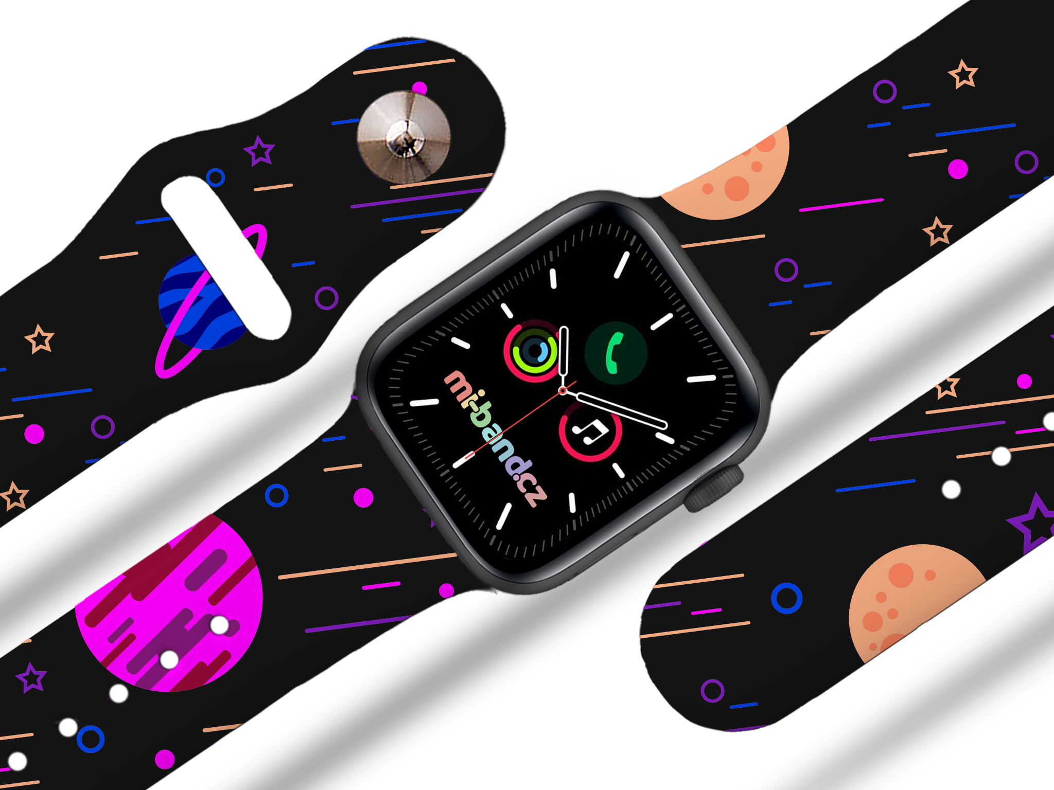 Apple watch řemínek Planetky - 38/40/41mm