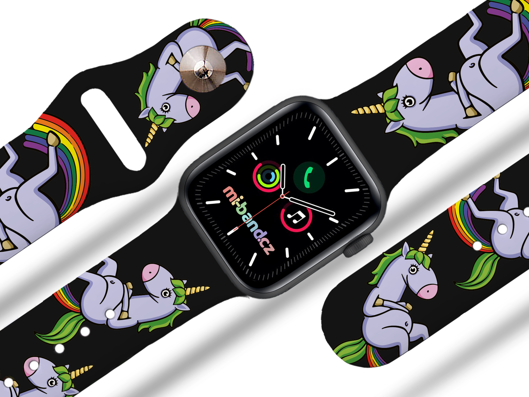 Apple watch řemínek Jednorožec Rozměr: 38/40/41/42(S10)mm