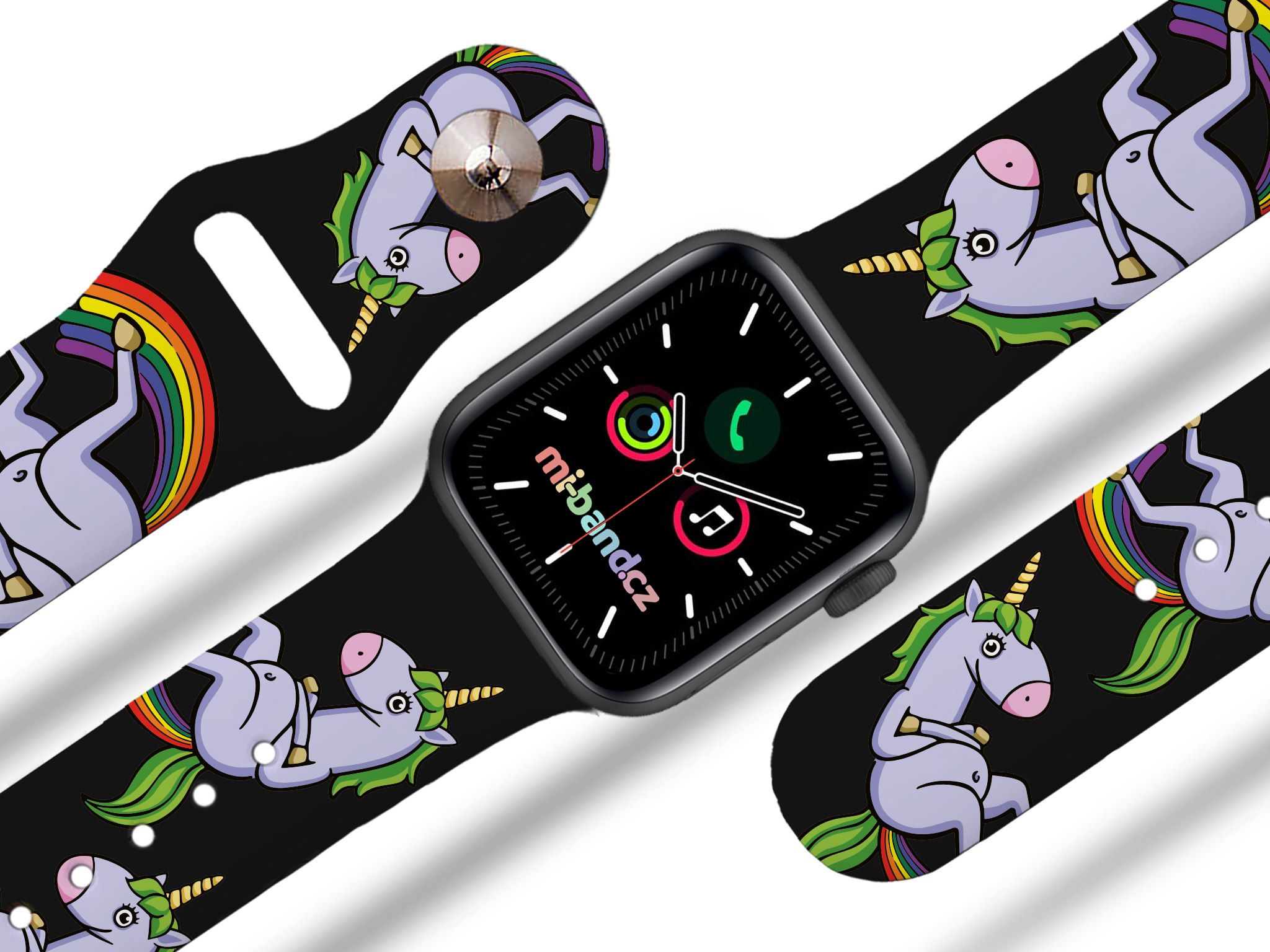 Apple watch řemínek Jednorožec - 42/44/45/49mm