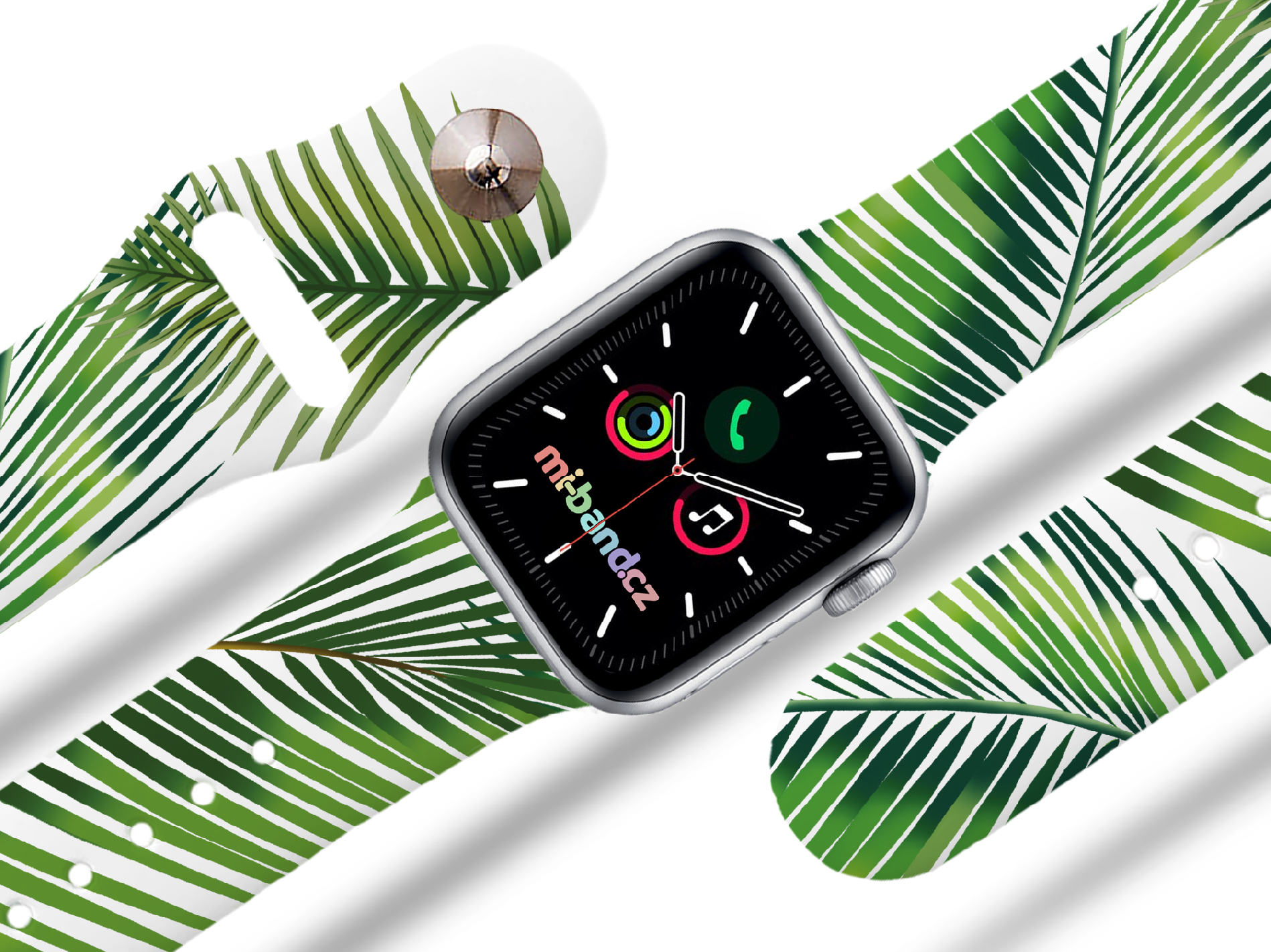 Apple watch řemínek Palmové listy Rozměr: 38/40/41/42(S10)mm