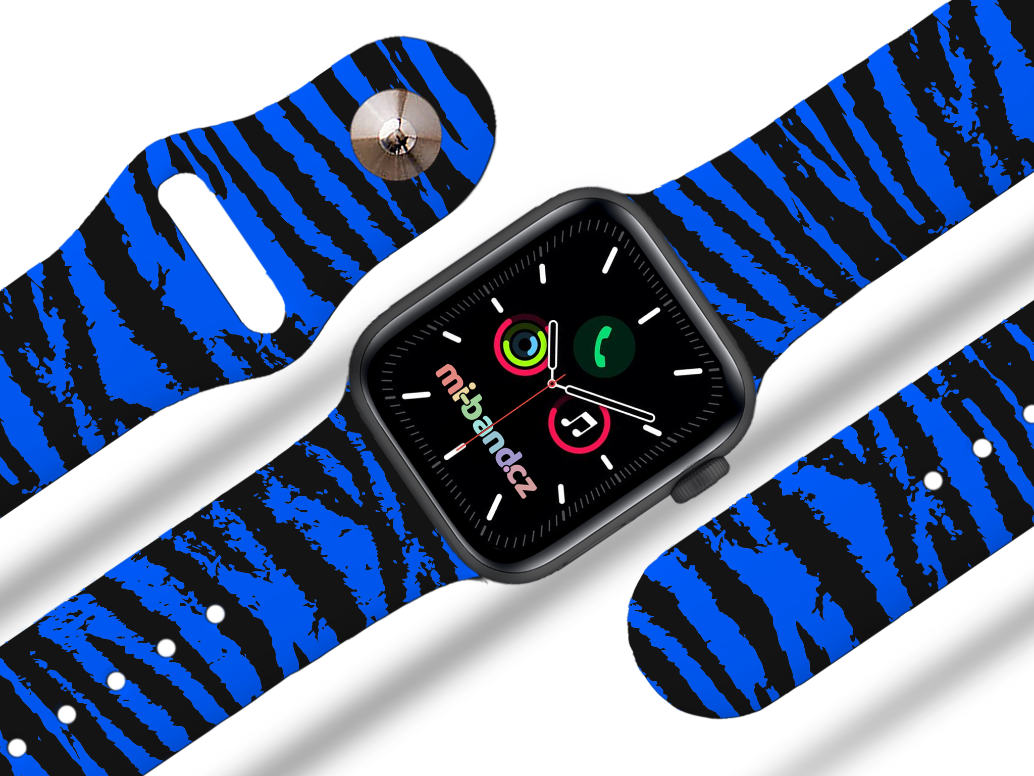 Apple watch řemínek Tygr modrý - 38/40/41mm