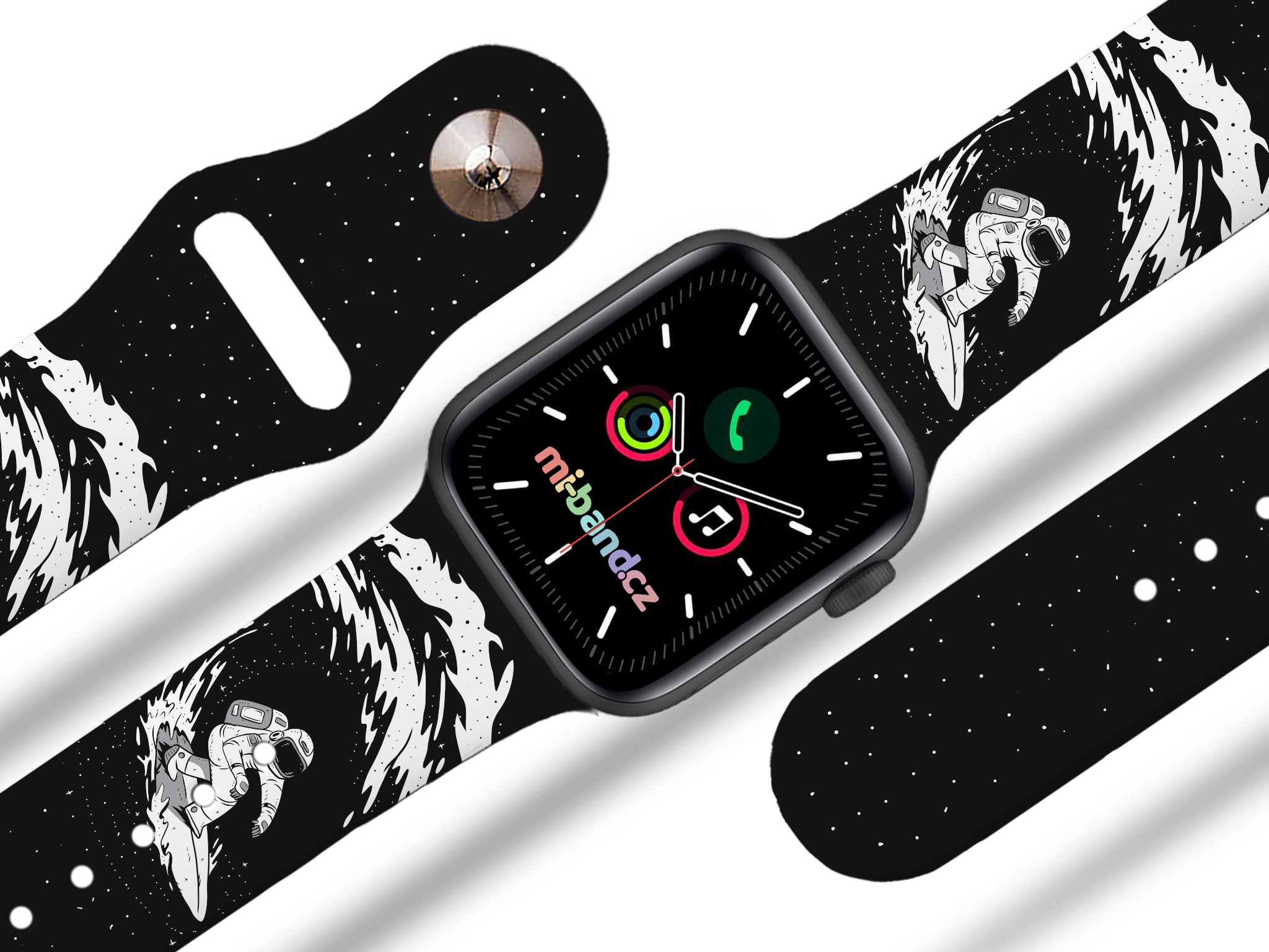 Apple watch řemínek Surfing ve vesmíru - 38/40/41mm
