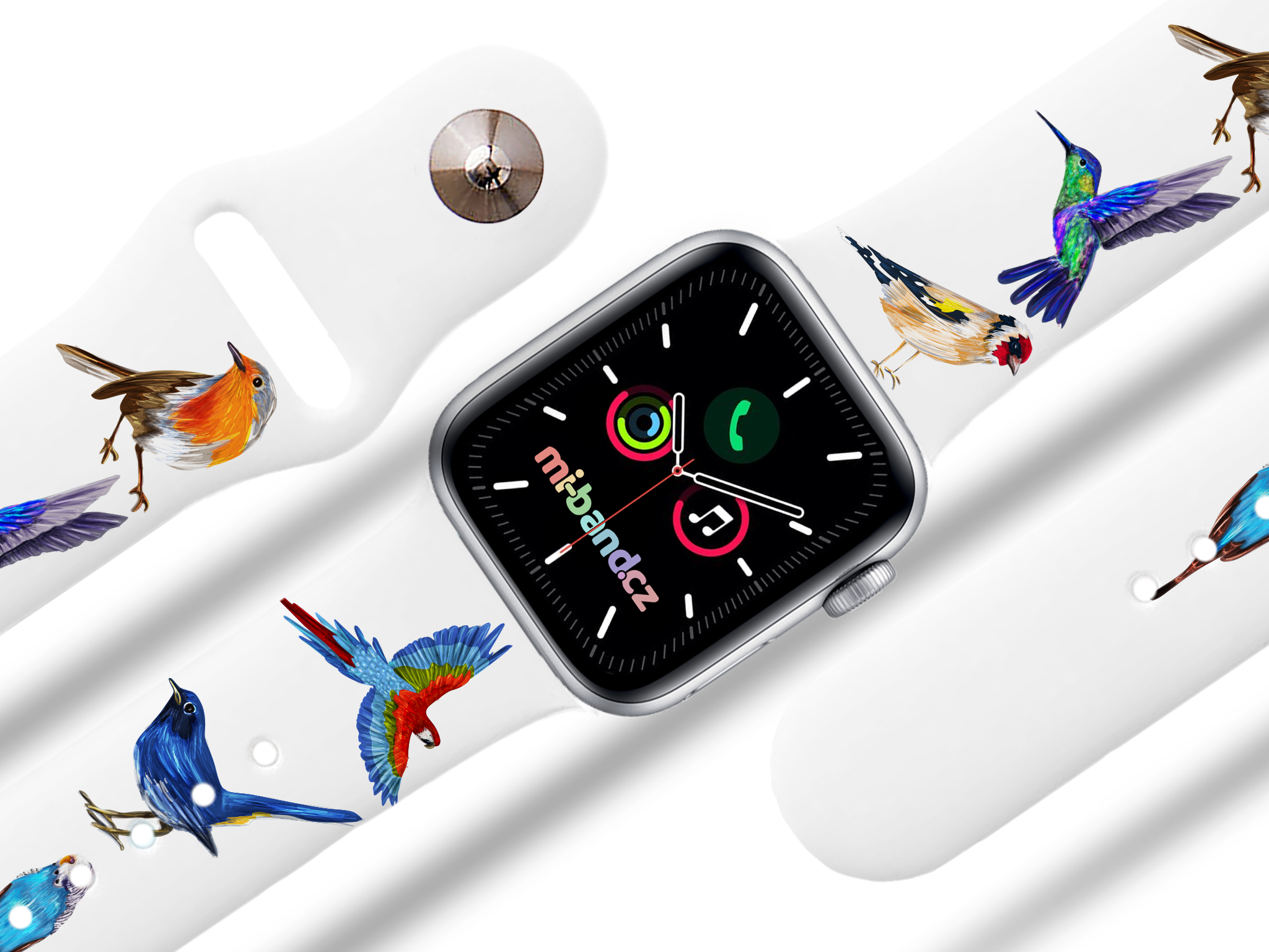 Apple watch řemínek Ptáčci - 38/40/41mm