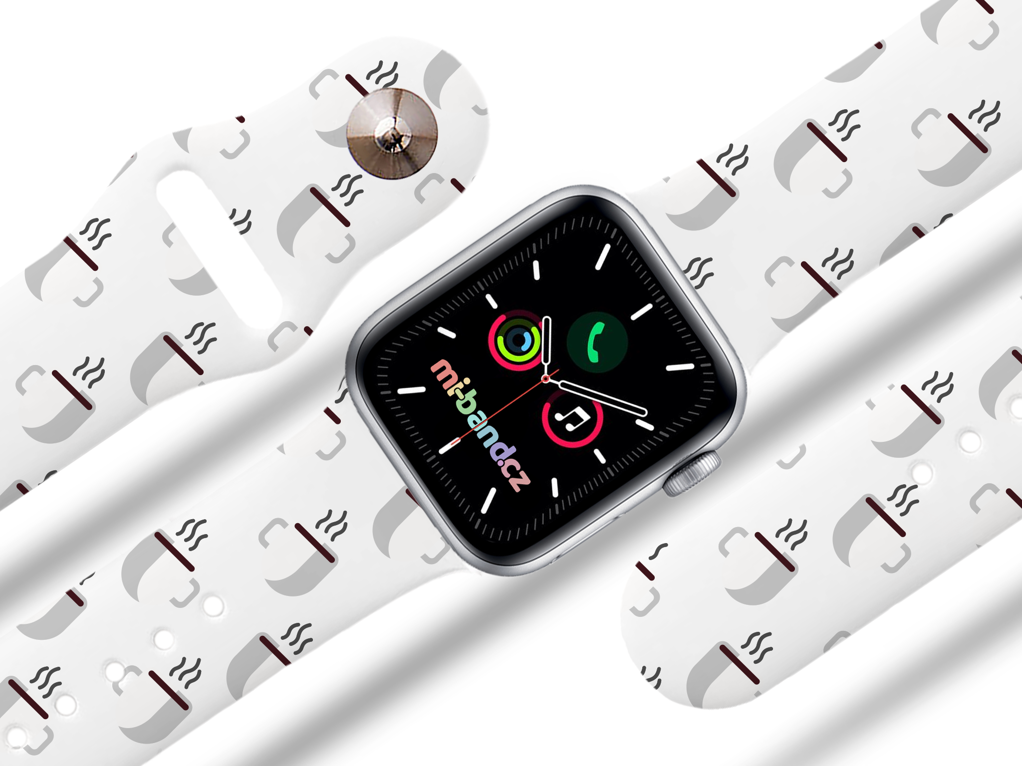 Apple watch řemínek Kafíčko Rozměr: 38/40/41/42(S10)mm