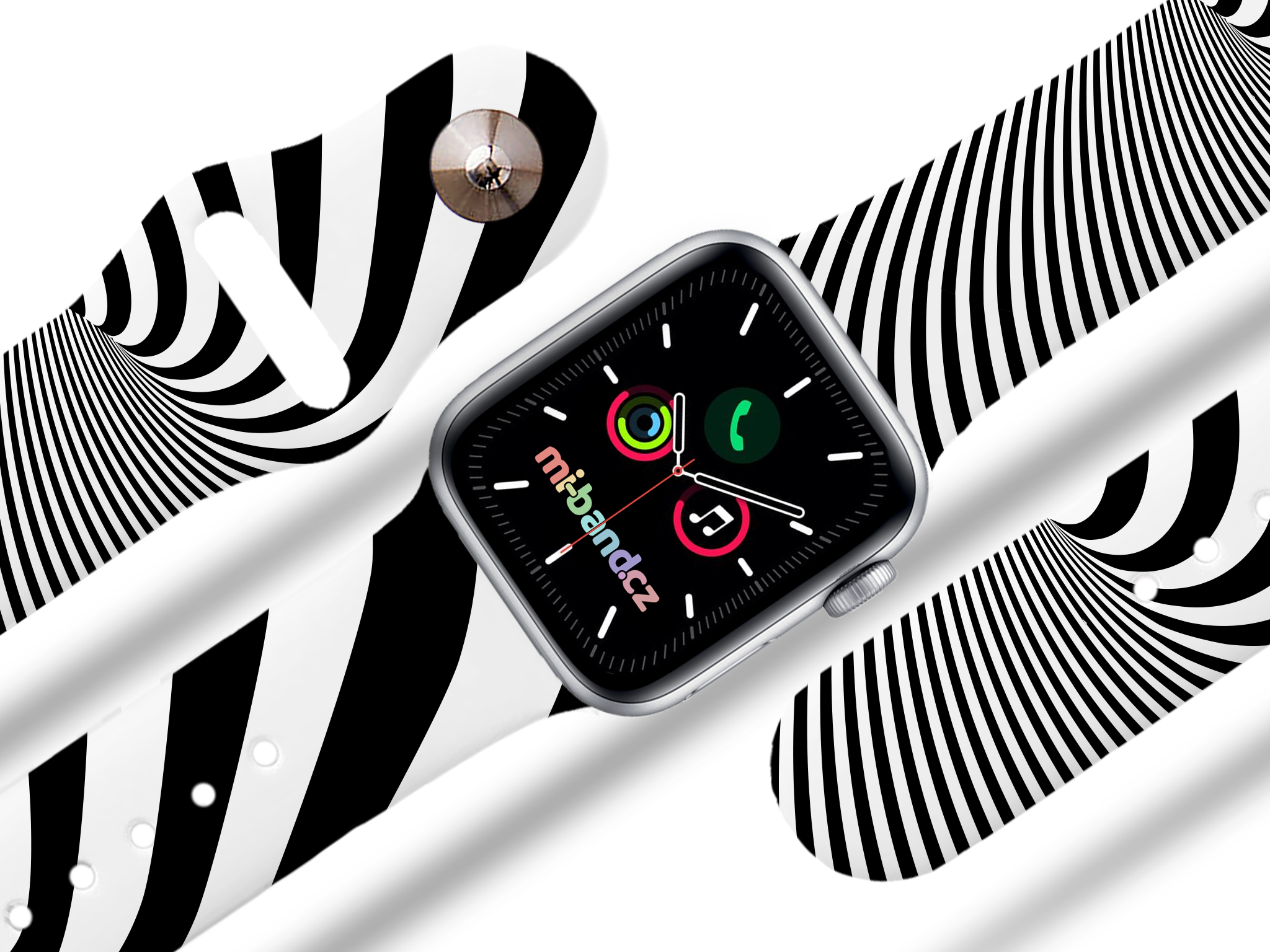 Apple watch řemínek Psychedelic art Rozměr: 38/40/41/42(S10)mm