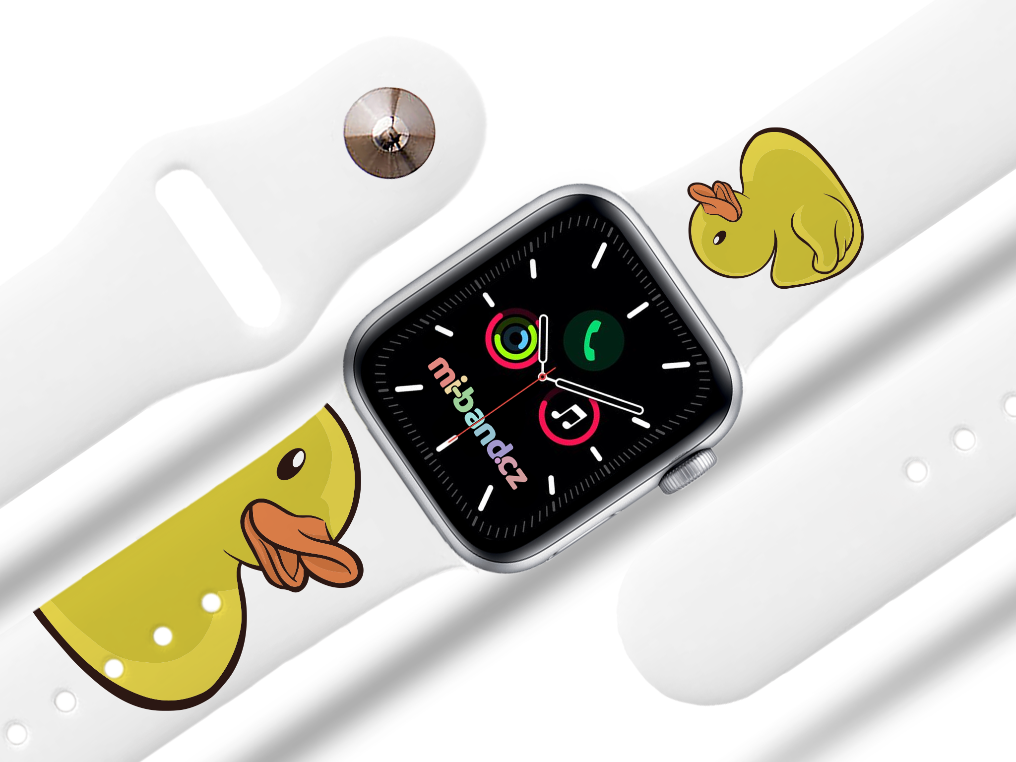 Apple watch řemínek Kačenka do vany Rozměr: 38/40/41/42(S10)mm