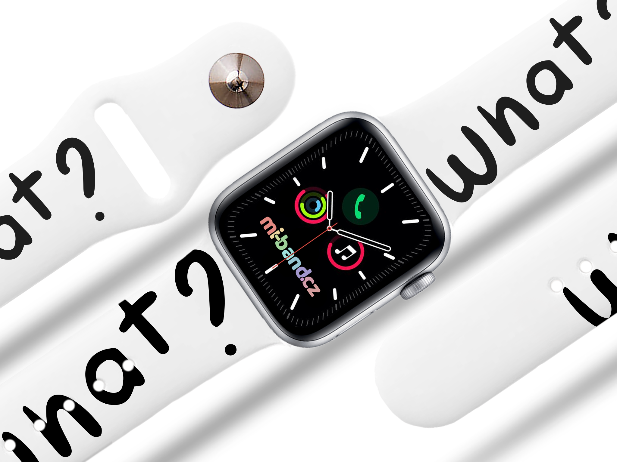 Apple watch řemínek WHAT? - 38/40/41mm