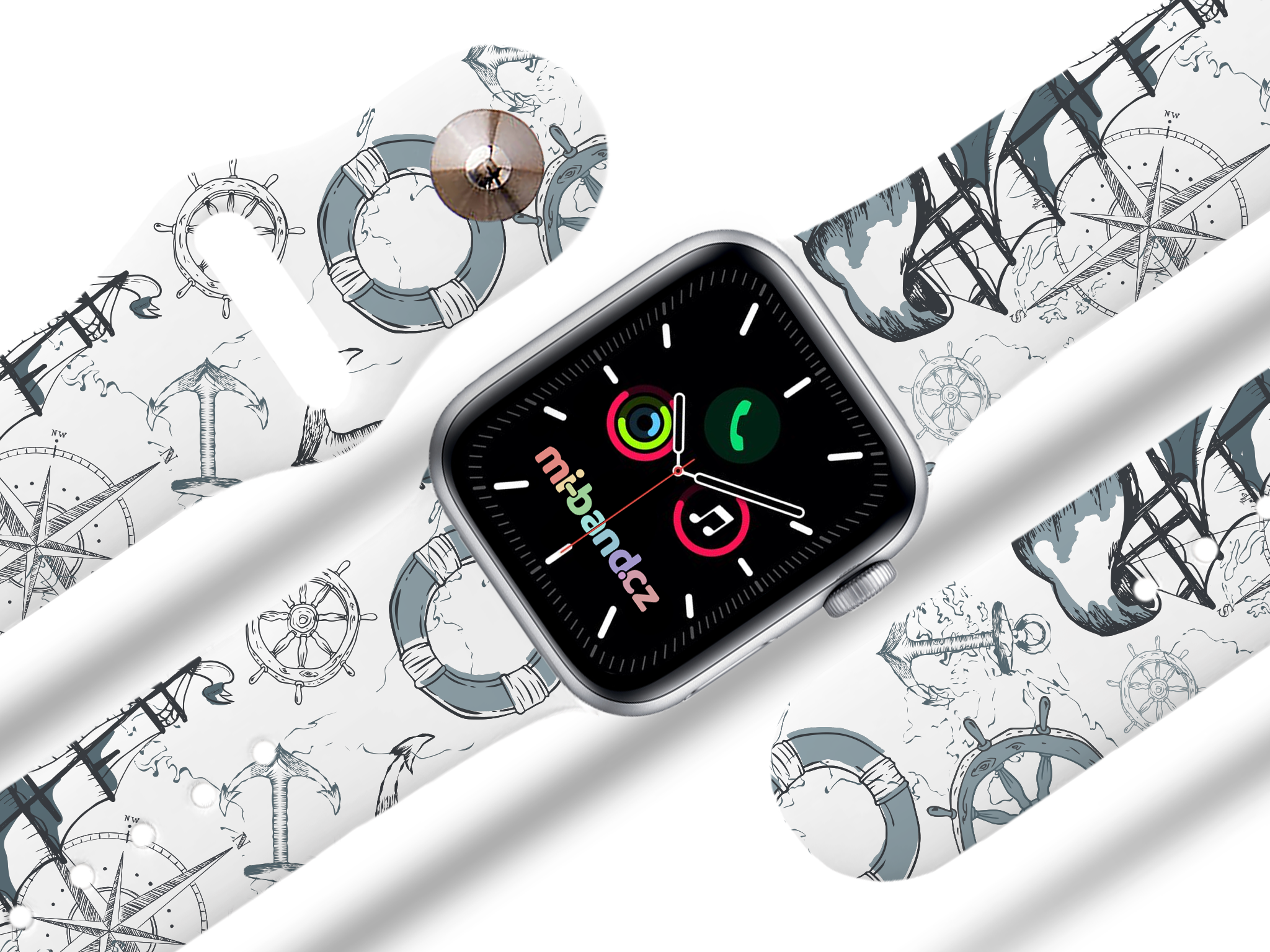 Apple watch řemínek Mořeplavec Rozměr: 38/40/41/42(S10)mm