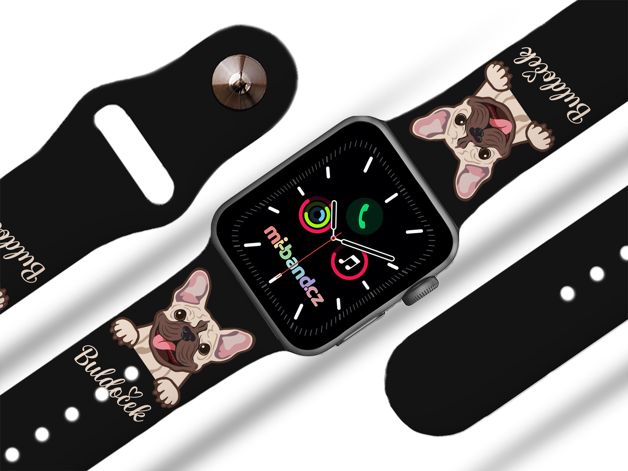 Apple watch řemínek Buldoček - 38/40/41mm