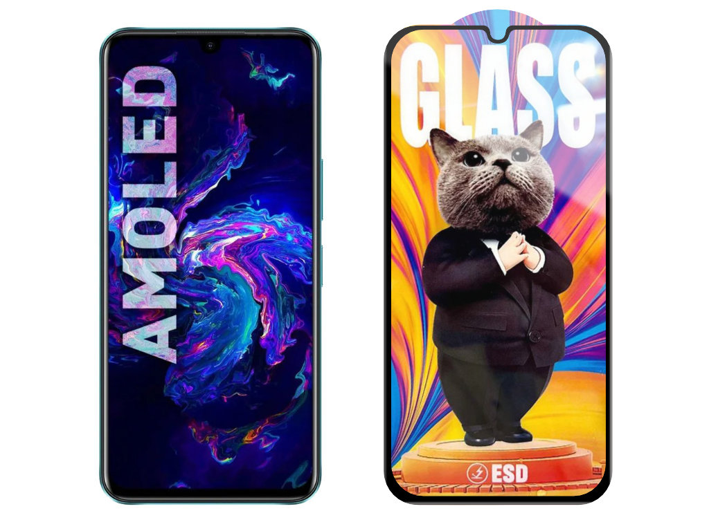 Levně 3D Ochranné tvrzené sklo na Infinix Note 11 - Mr. Cat ESD