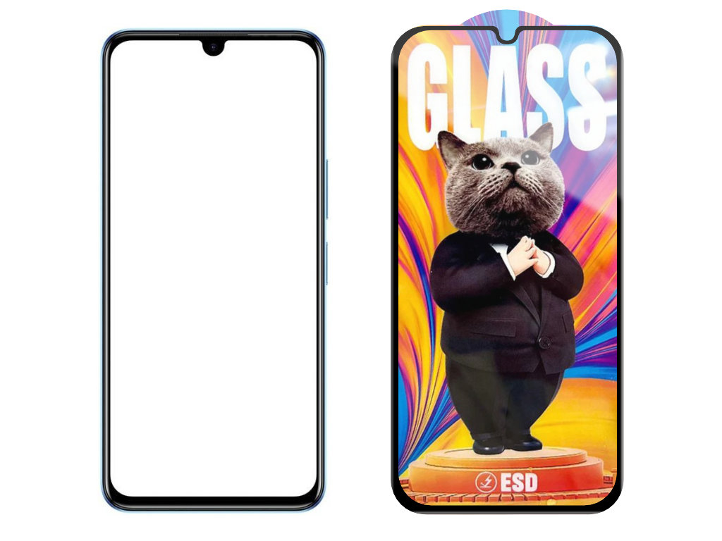 Levně 3D Ochranné tvrzené sklo na Infinix Note 12 G96/X670 - Mr. Cat ESD