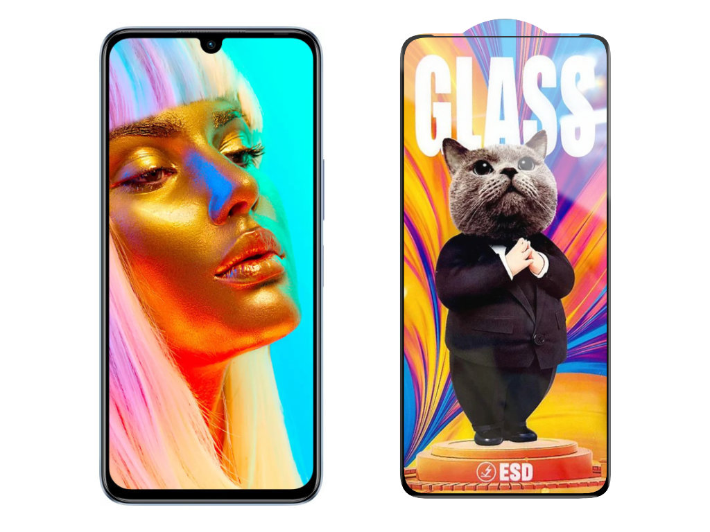 Levně 3D Ochranné tvrzené sklo na Infinix Note 12i/X6819 - Mr. Cat ESD