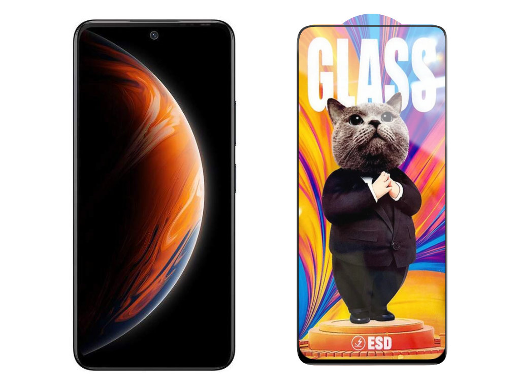 Levně 3D Ochranné tvrzené sklo na Infinix Zero X Neo - Mr. Cat ESD