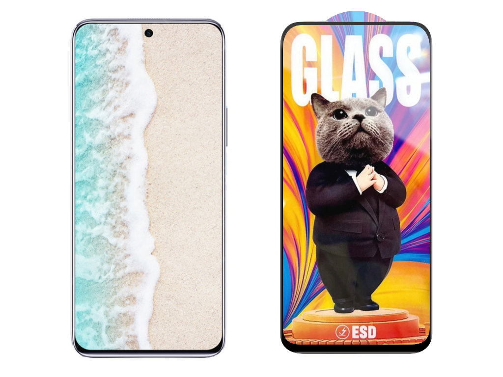 Levně 3D Ochranné tvrzené sklo na Honor Play 5T Pro - Mr. Cat ESD