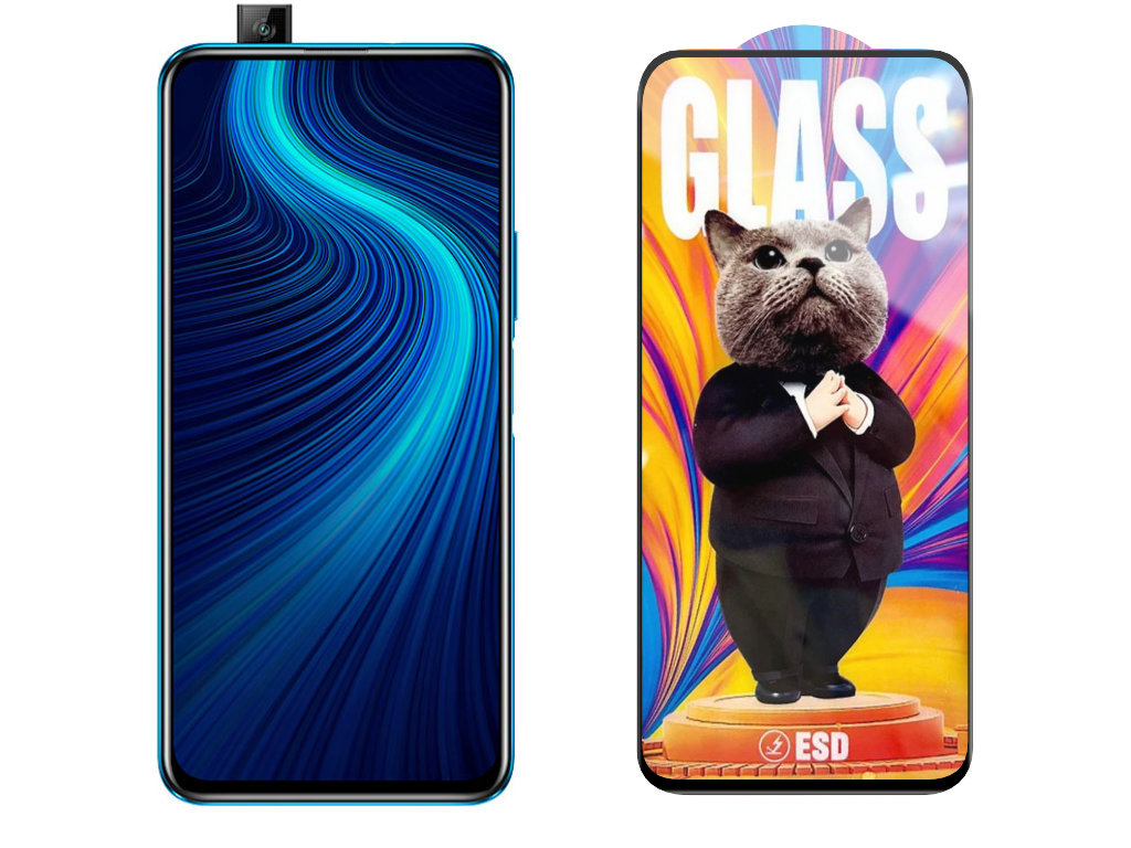 Levně 3D Ochranné tvrzené sklo na Honor X10 5G - Mr. Cat ESD