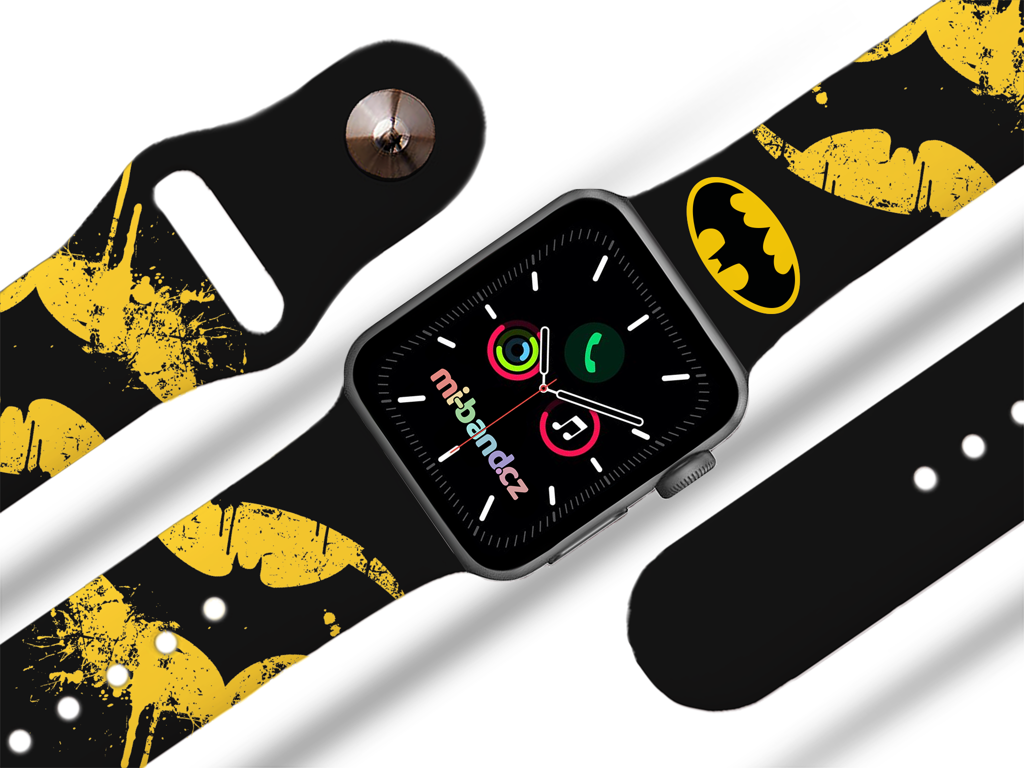 Levně Apple watch řemínek Batman 2 Rozměr: 38/40/41/42(S10)mm