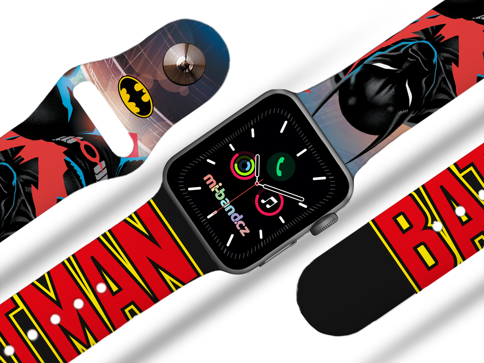 Apple watch řemínek Batman 17 - 42/44/45/49mm