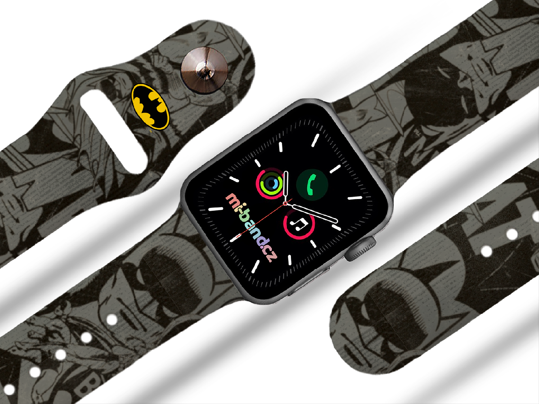Apple watch řemínek Batman 20 - 42/44/45/49mm