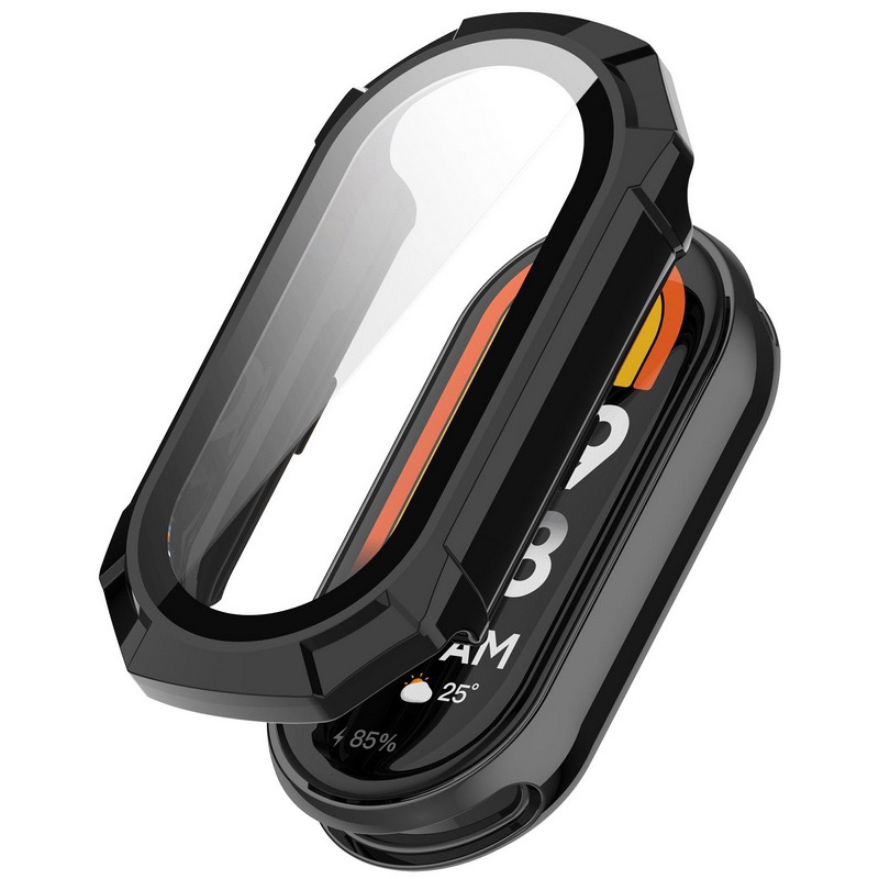 Levně Ochranný kryt se zesílenými rohy pro Mi band 8/9/10 Barva: černý