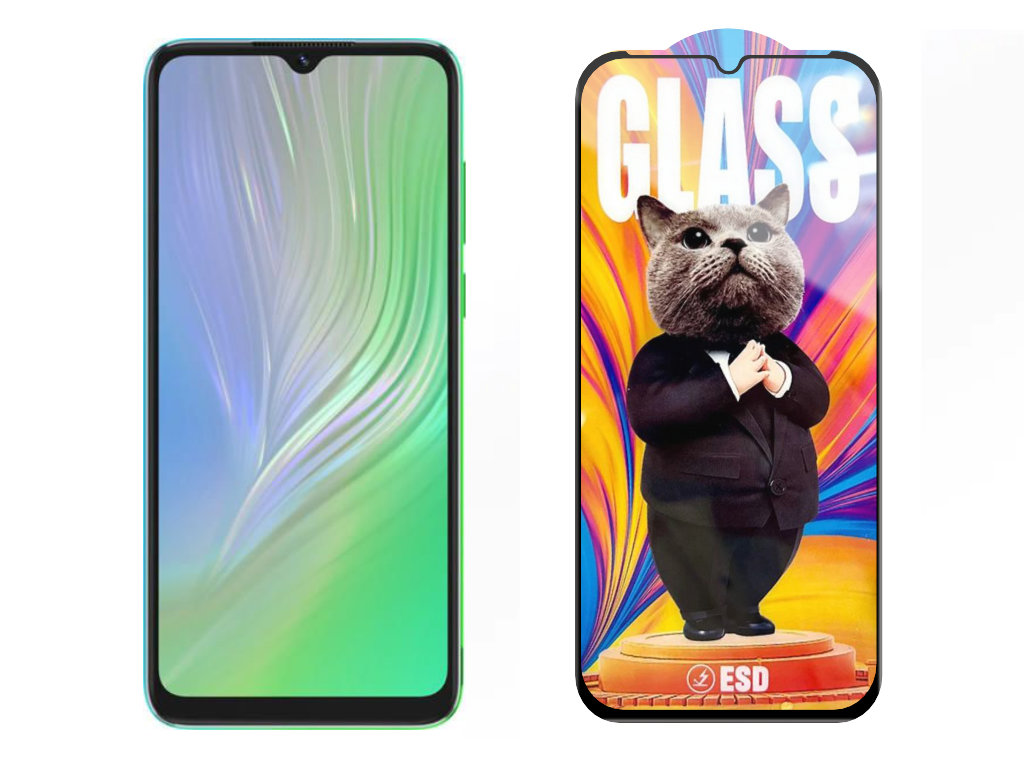 3D Ochranné tvrzené sklo na Blackview A55 Pro - Mr. Cat ESD