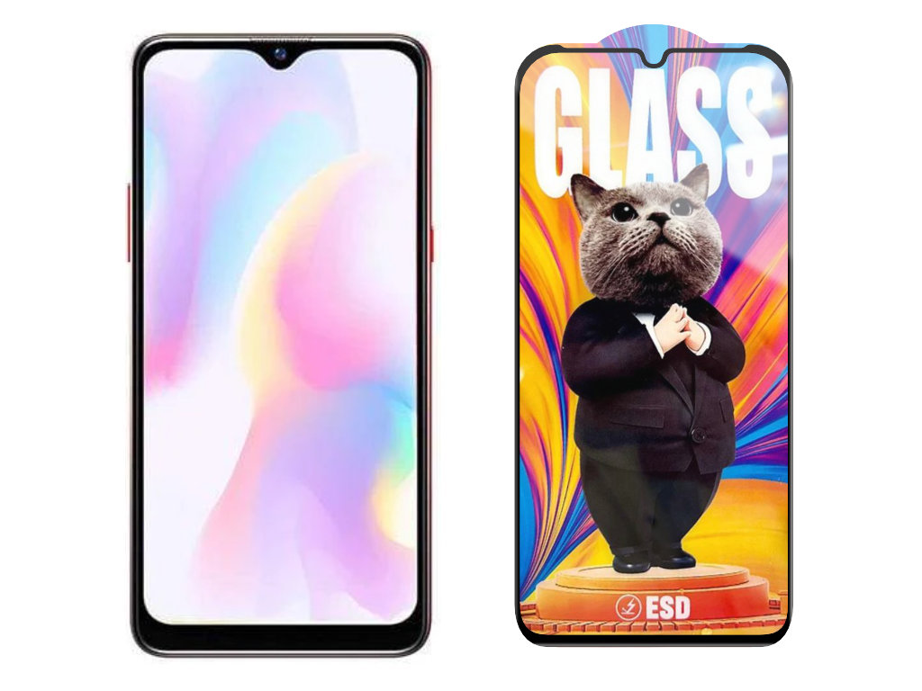 Levně 3D Ochranné tvrzené sklo na Blackview A80s - Mr. Cat ESD