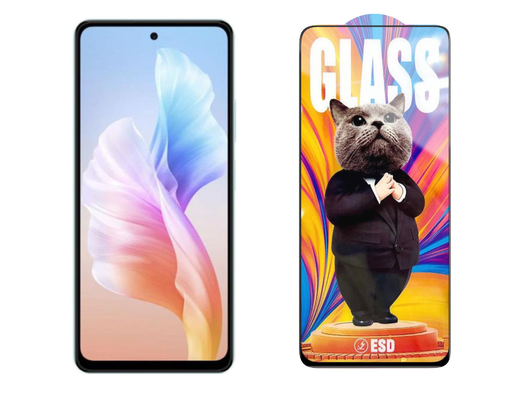 3D Ochranné tvrzené sklo na Blackview Shark 8 - Mr. Cat ESD