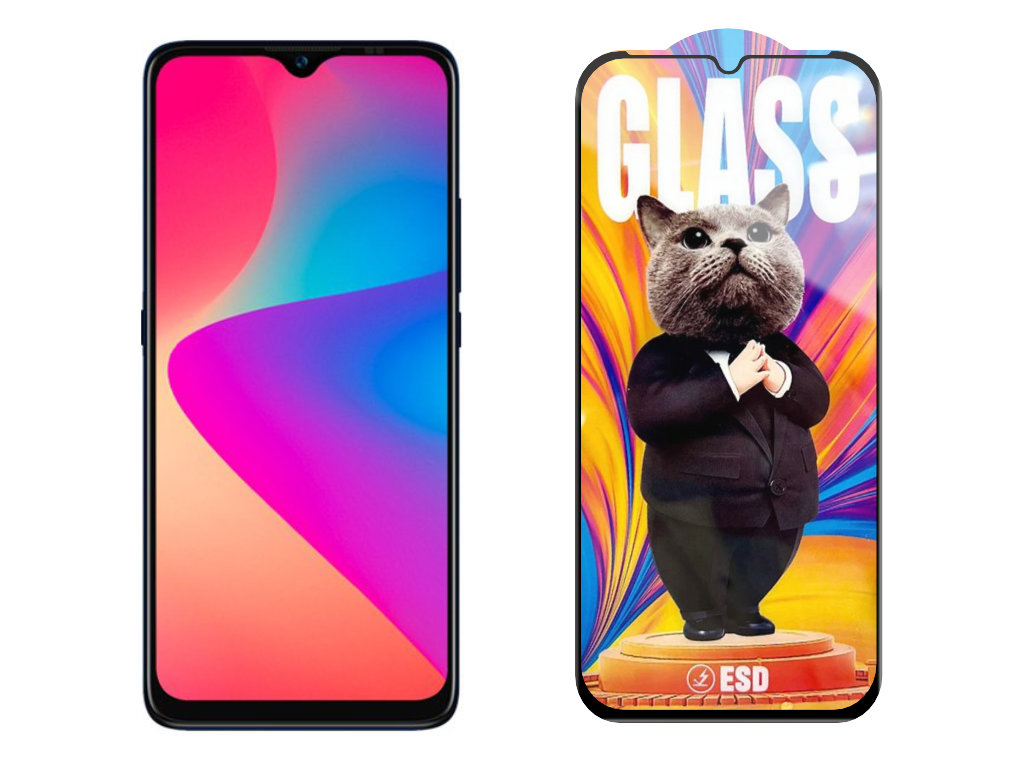Levně 3D Ochranné tvrzené sklo na Blu C7 - Mr. Cat ESD